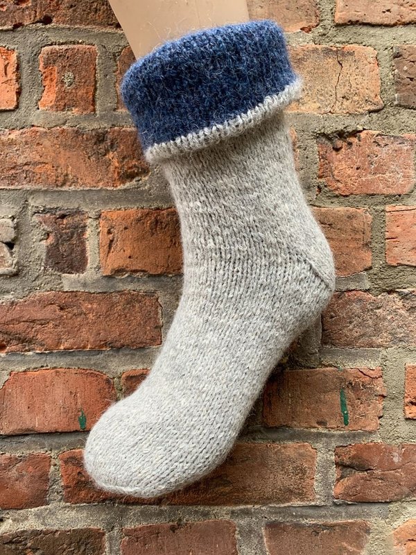 Alpaka-Kuschel-Bett-Socken