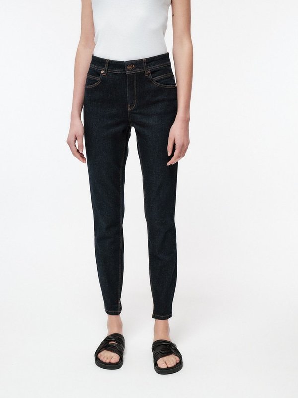 High Waist jeans - Dark denim